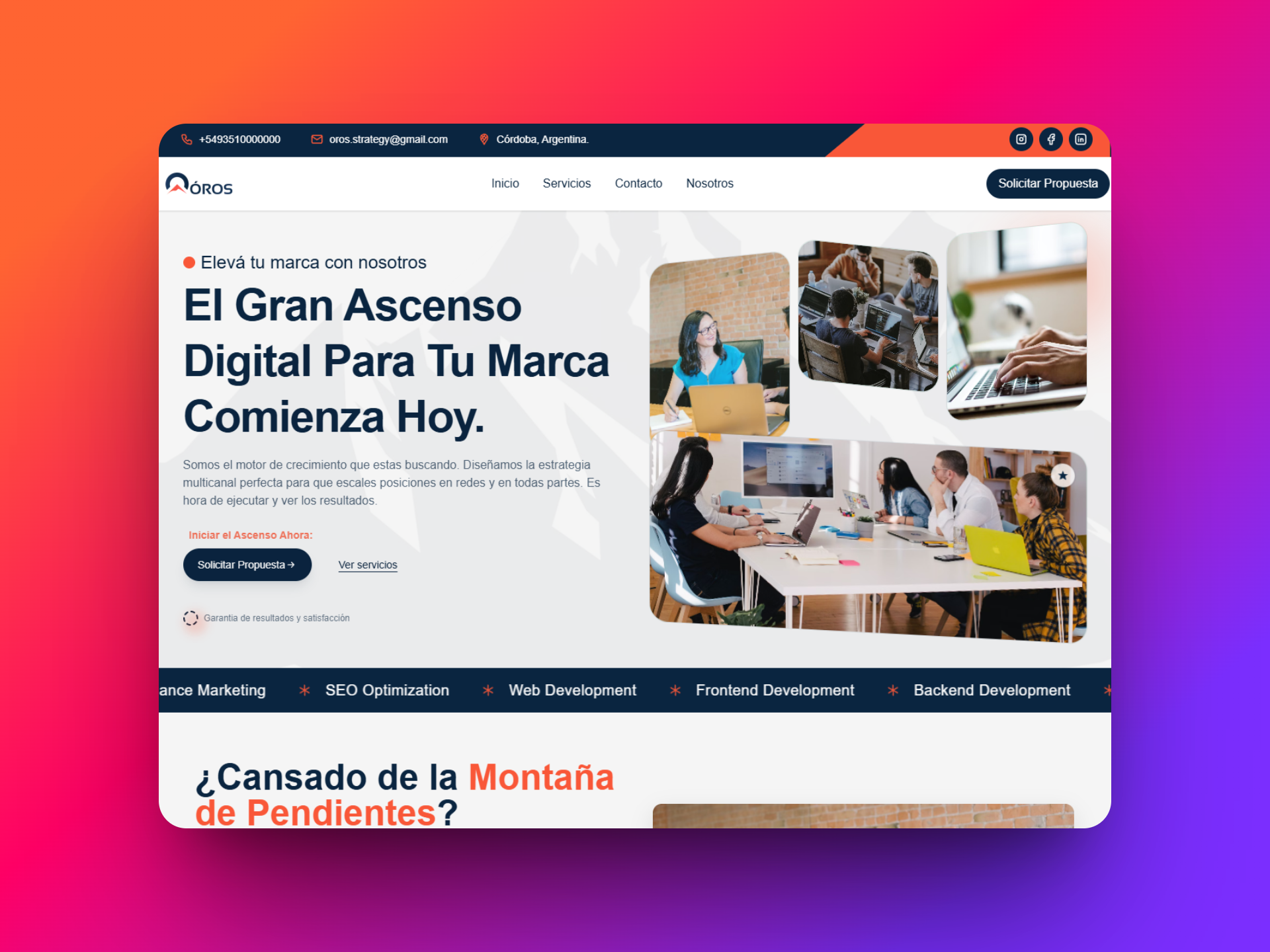 Óros Strategy Marketing